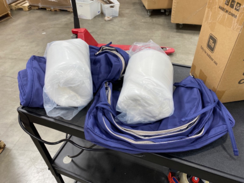 Photo 1 of 2 Deep Seat Cushion Set, 24 x 24 Inch Rainproof