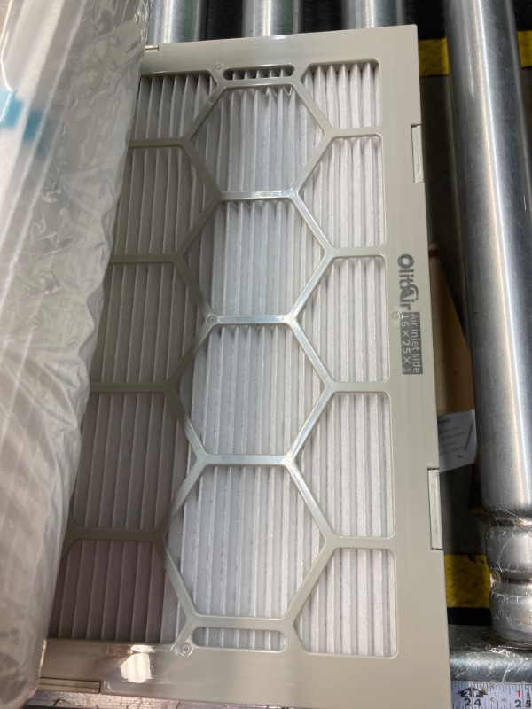 Photo 2 of 16x25x1 MERV  Air Filter,AC Furnace Air Filter,Reusable ABS Plastic Frame, Pack Replaceable Filter Media (Actual Size: 15 3/4" x 24 3/4" x 3/4") 16x25x1 MERV8