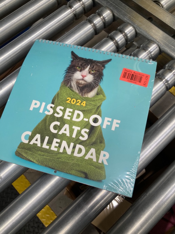 Photo 2 of 2024 Pissed-Off Cats Calendar - Funny, Sassy Holiday Gift for Cat lovers - 12 Month Planner for Joke Christmas Present