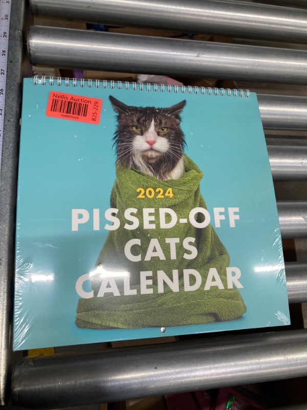 Photo 2 of 2024 Pissed-Off Cats Calendar - Funny, Sassy Holiday Gift for Cat lovers - 12 Month Planner for Joke Christmas Present