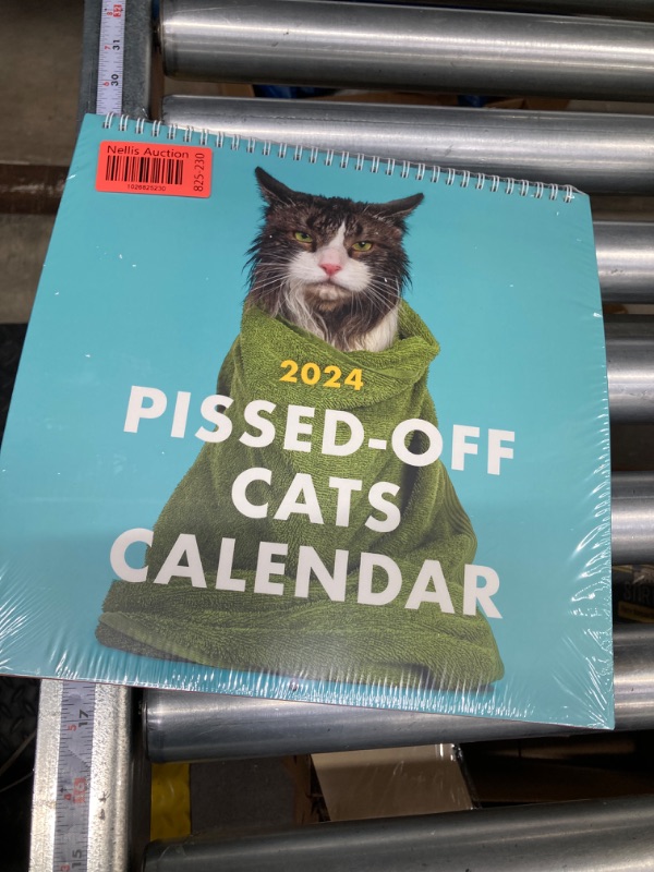 Photo 2 of 2024 Pissed-Off Cats Calendar - Funny, Sassy Holiday Gift for Cat lovers - 12 Month Planner for Joke Christmas Present