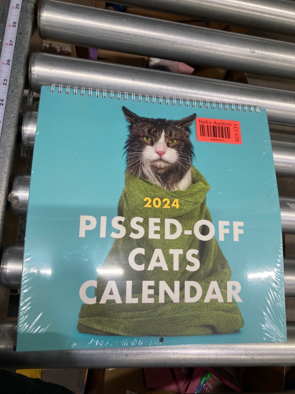 Photo 2 of 2024 Pissed-Off Cats Calendar - Funny, Sassy Holiday Gift for Cat lovers - 12 Month Planner for Joke Christmas Present