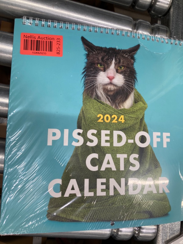 Photo 2 of 2024 Pissed-Off Cats Calendar - Funny, Sassy Holiday Gift for Cat lovers - 12 Month Planner for Joke Christmas Present