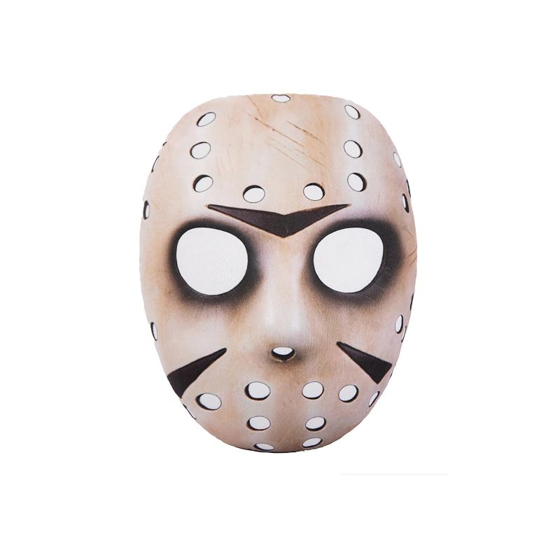 Photo 1 of *BUNDLE ITEMS 2 PACK* Soft Terror Jason Voorhees Mask Pillow Reduce Pressure Toy Car Mat (2)