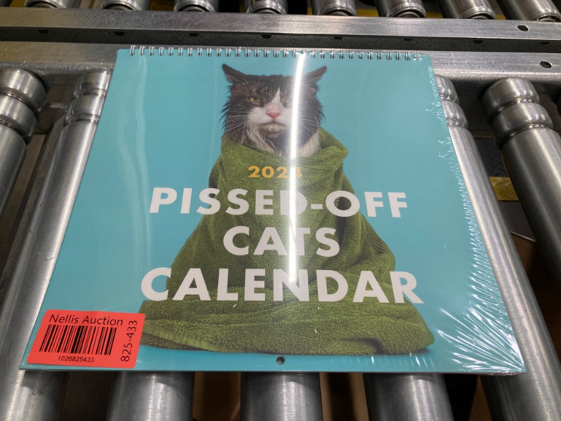 Photo 2 of 2024 Pissed-Off Cats Calendar - Funny, Sassy Holiday Gift for Cat lovers - 12 Month Planner for Joke Christmas Present