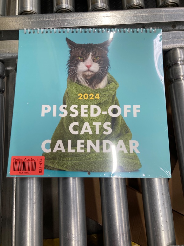 Photo 1 of 2024 Pissed-Off Cats Calendar - Funny, Sassy Holiday Gift for Cat lovers - 12 Month Planner for Joke Christmas Present