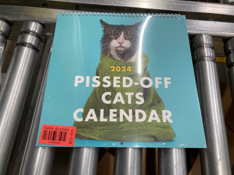 Photo 2 of 2024 Pissed-Off Cats Calendar - Funny, Sassy Holiday Gift for Cat lovers - 12 Month Planner for Joke Christmas Present