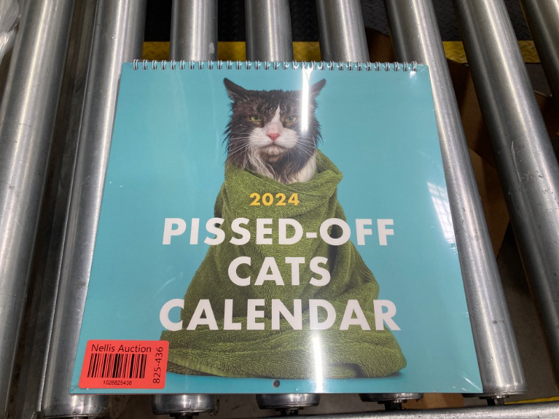 Photo 2 of 2024 Pissed-Off Cats Calendar - Funny, Sassy Holiday Gift for Cat lovers - 12 Month Planner for Joke Christmas Present