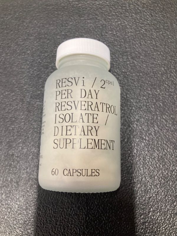Photo 2 of FOREVER YOUNG RESVi | 600 mg Trans Resveratrol Antioxidant Nutritional Dietary Supplement | Vegetarian Healthy Ageing Capsule | Manufactured in Greece | Bottle of 60 Vegan Capsules (30 Servings)