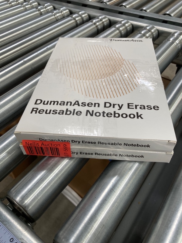 Photo 2 of *BUNDL EITEMS 2 PACK* Dumanasen Dry Erase Whiteboard Notebook, 9.4"x6.6" Reusable White Board, Portable Desk Whiteboard for Meeting & Business, Perfect for School, Home, Office (Deep Blue)