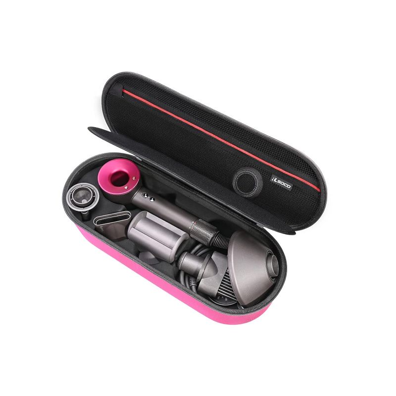 Photo 1 of *CASE ONLY* RLSOCO Case for Dyson Supersonic Hair Dryer/Supersonic Hair Dryer & Model HD15/HD08 (Pink) Deep Pink