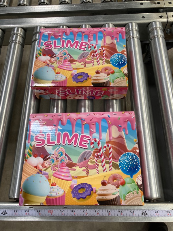 Photo 1 of *BUNDLE ITEMS 2 PACK* Ice Cream Slime Kit - DIY Butter Slime, Cloud Slime, and Foam Slimes for Girls, Toys for Ages 3-12 | Fun Gift Idea 12 Pack Slime Kit