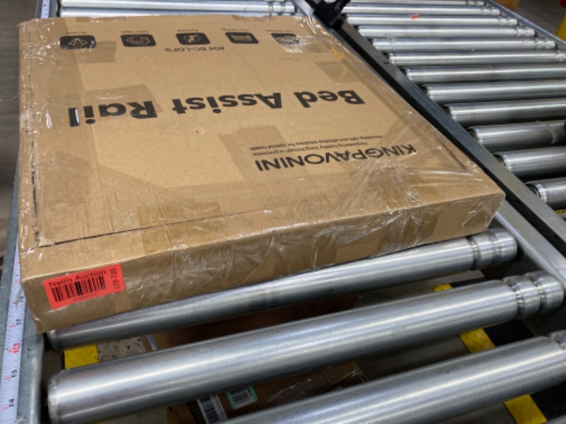 Photo 4 of KingPavonini Bed Side Assist Handle Bar Safety Rail Bed Rails for Elderly Adults - Bed Cane - Mobility Assistant Bar with Free Storage Bag and Fixing Strap, Fit Beds