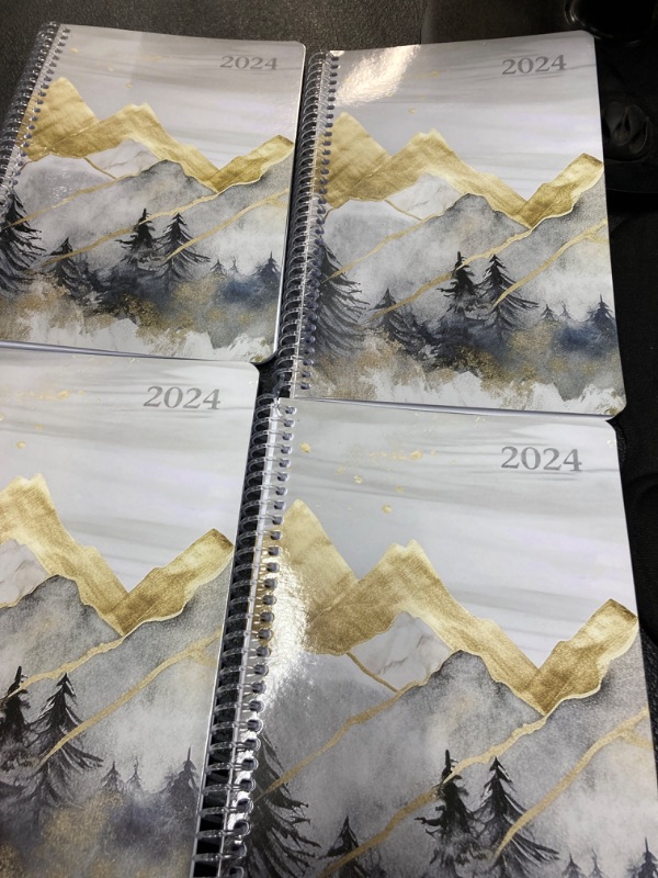 Photo 2 of 4 Piece Bundle Set.Ward 2024 Calendar Year Planner, 5.5" X 8.5" (Mountain Majesty) 5.5x8.5 Mountain Majesty