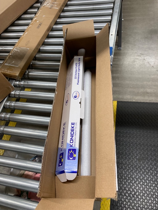 Photo 2 of 22 Inch T5 Fluorescent Light Bulb 14 Watt F14T5/WW Compatible with Sylvania Satco Philips GE Under Cabinet Tube Light 3000K Warm White 800 Lumen G5 Base 6 Count