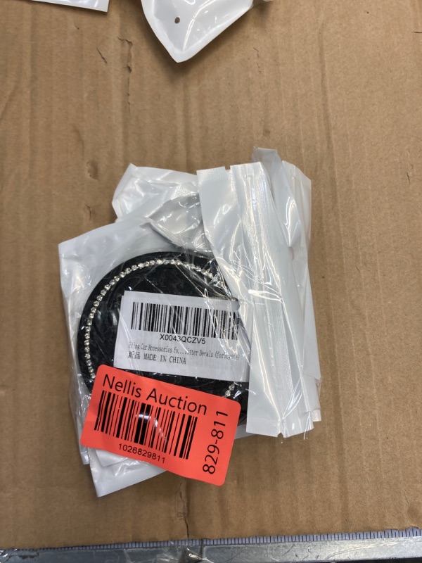 Photo 1 of TOMALL Bling Crystal Car Cup Holder Coaster Engine Start Stop Button Cover Compatible with Honda Civic Accord Odyssey CRV Pilot City Shiny Diamond Car Logo Emblem Sticker Interior Accessories Set