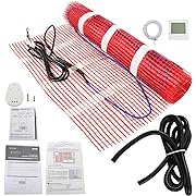 Photo 1 of 120V 10 Square Foot Electric Floor Heating System for Stone, Tile and Wood Floors