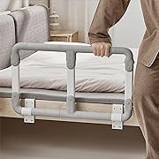 Photo 1 of Rails for Elderly Adults Safety, Folding Bed Cane with Non-Slip Ergonomic Handle, Adjustable Stable Bed Assist Rails for Seniors Hold up to 400 Lbs