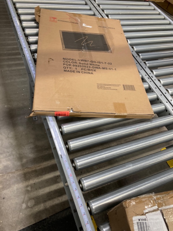 Photo 1 of HBCY Creations Rustic Solid White Magnetic Wall Chalkboard, Extra Large Size 20" x 30", Framed Decorative Chalkboard - Great for Kitchen Decor, Weddings, Restaurant Menus and More! (20" x 30") 7 - Solid White 20 x 30 Inch