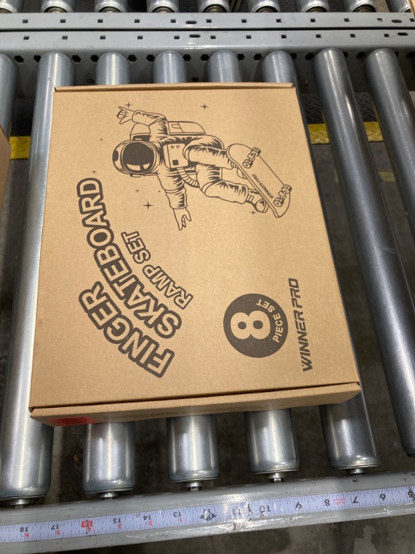 Photo 1 of WINNER PRO Finger Skateboard Ramp 23 PCS Set - Fingerboard Skate Park Kit, Mini Finger Toy Set with Fingerboards Bike Scooters Mini Short Finger Skateboard Ramp Decks for Kids Christmas Birthday Gift A - 2023NEST 20 PCS