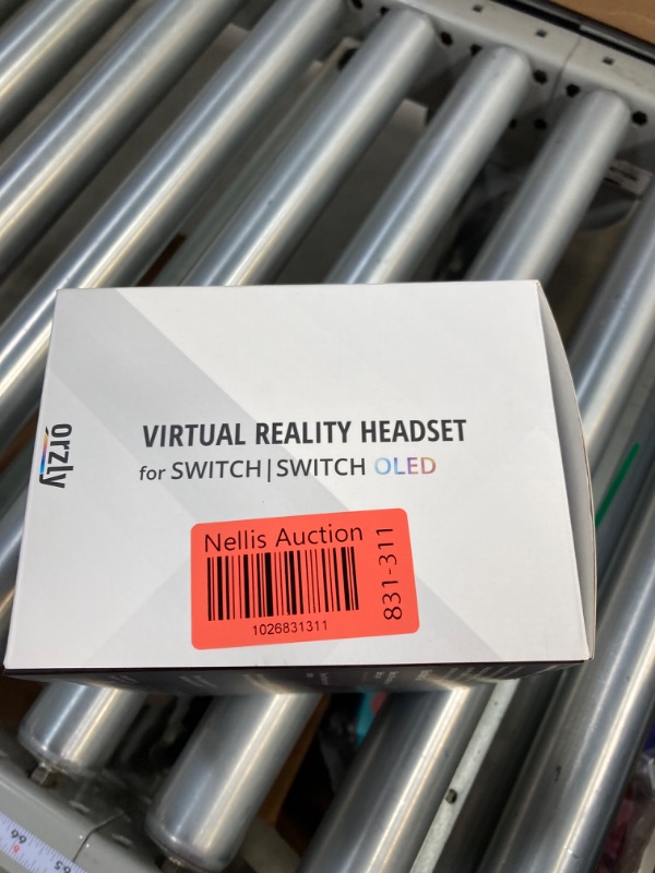 Photo 1 of Orzly VR Headset Designed for Nintendo Switch & Switch OLED Console with Adjustable Lens for a Virtual Reality Gaming Experience and for Labo VR - White - Gift Boxed Edition