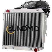 Photo 1 of 3 Row Radiator Fits for 1968-1972 Dodge Challenger Charger Aluminum Radiator Fits for 1968-1973 Plymouth