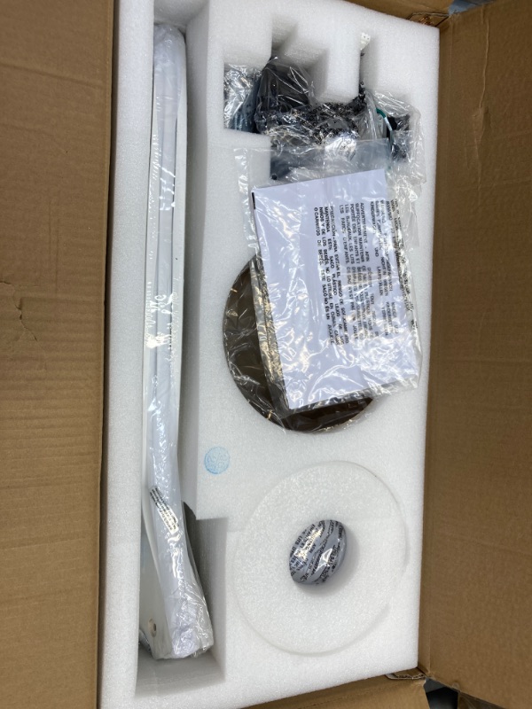 Photo 1 of reiga 52 Inch Quiet DC Motor Wood Ceiling Fan with Light Remote Control, 3 Blade White Gold Low Profile Flush Mount Modern Ceiling Fan for Living Room Bedroom Flush Mount - 52'' White Gold