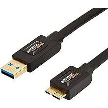 Photo 1 of AmazonBasics USB Charger Cable - A-Male to Micro-B - 3 Feet (09 Meters)