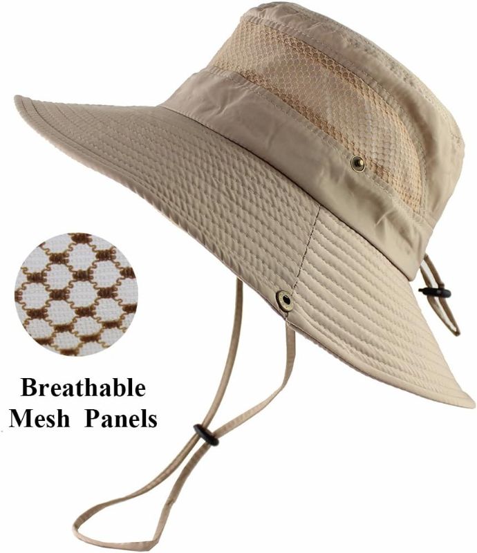 Photo 1 of ***SEE PHOTOS//STOCK PHOTO FOR REFERENCE ONLY***CAMOLAND Mens Fishing Hat Wide Large Brim Sun Hat with Outdoor UV Protection