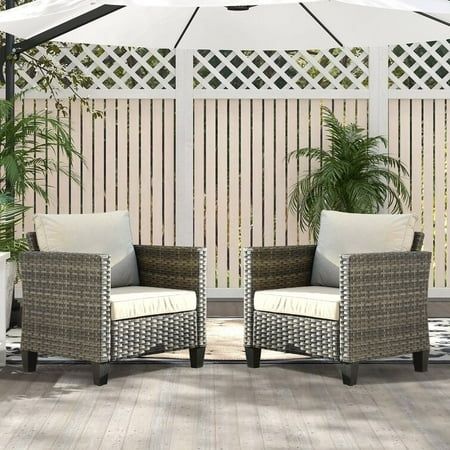 Photo 1 of 2PCS Patio Seating Set