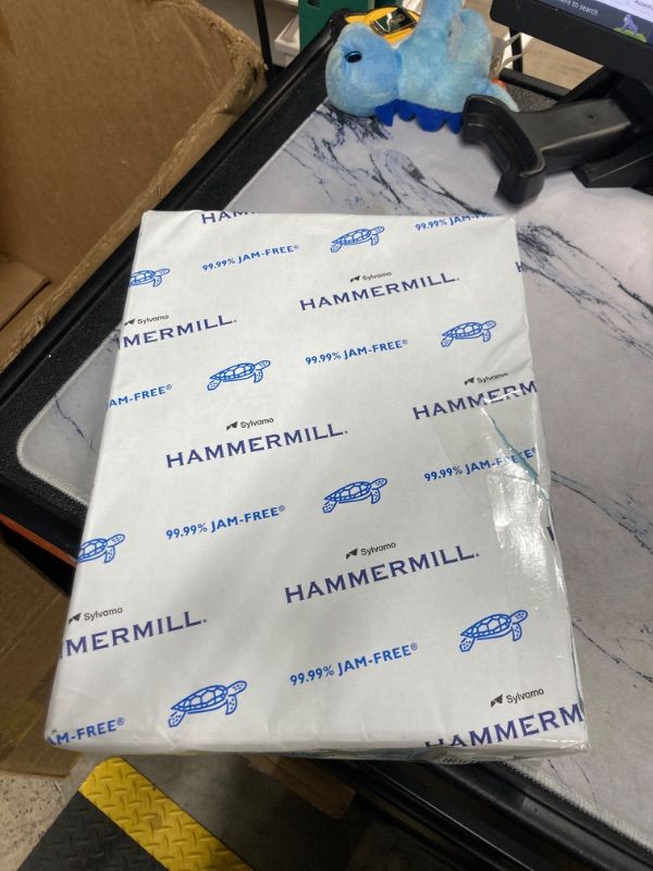 Photo 2 of ***(WHITE PAPER)***
Hammermill 103671 Multipurpose Color Paper, 24lb, 8-1/2-Inch x11-Inch , 500 Sht/RM, BE