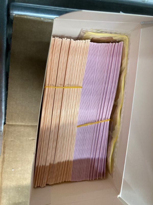Photo 1 of Tenceur 200 Pack Blank Wedding Thank You Envelopes and 200 Stickers Bulk 4x6 Inch Greeting Gratitude Envelopes Mr. and Mrs. Gold Foil Pressed for Baby Shower Bridal Invitation(Dusty Pink)
