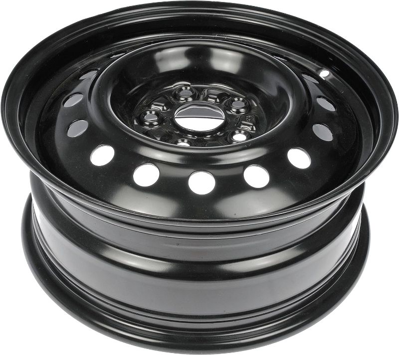 Photo 1 of Dorman 939-116 16 x 6.5 In. Steel Wheel Compatible with Select Volkswagen Models, Black