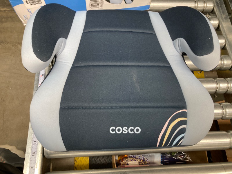 Photo 2 of Cosco Topside Backless Booster Car Seat, Lightweight 40-100 lbs, Rainbow