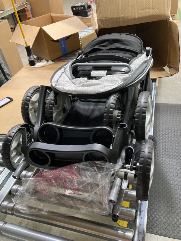 Photo 2 of Graco DuoGlider Double Stroller | Lightweight Double Stroller with Tandem Seating, Glacier