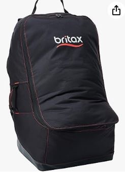 Photo 1 of Britax Car Seat Travel Bag with Padded Backpack Straps | Water Resistant + Built-in Wheels + Multiple Carry Handles