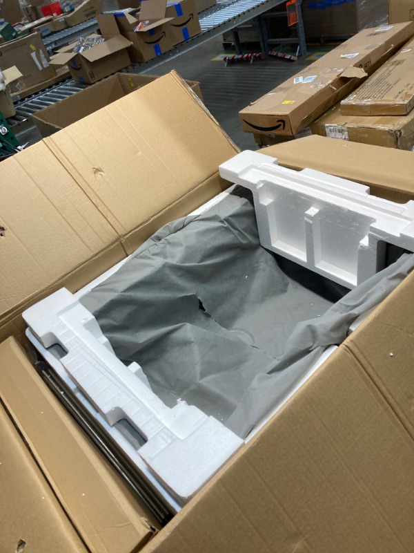 Photo 1 of 28 Inch Balck Drop In Kitchen Sink With Waterfall Faucet SOMRXO 28×22 Workstation Kitchen Sink Drop In 16 Gauge Gunmetal Black Stainless Steel Kitchen Sink Sinlge Bowl Kitchen Sink With Faucet Combo 28"(L) x 22"(W) x 10"(D) Gunmetal Black?Waterfall?