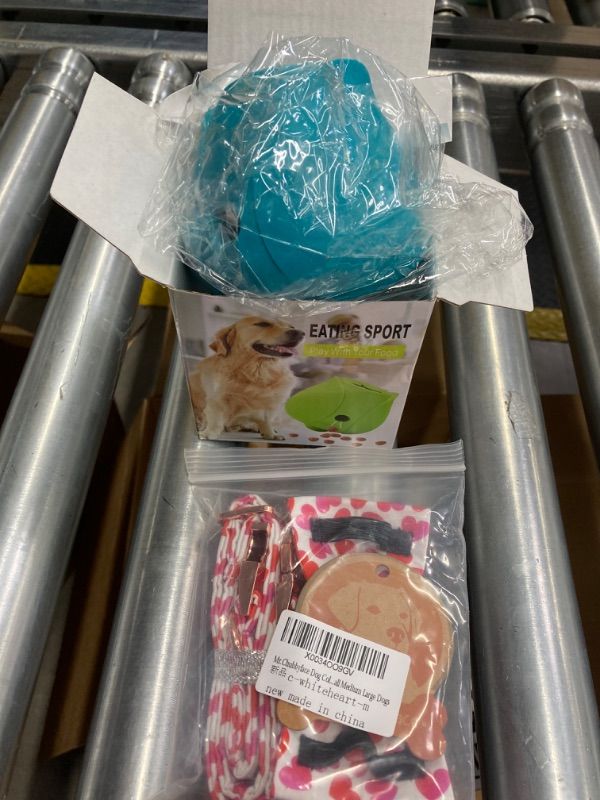 Photo 3 of *Dog Bundle Items* Dog Treat Ball Food Dispensing Toys & Dog Collar