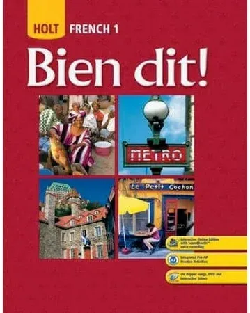 Photo 1 of Bien dit!: Student Edition Level 1 2008 2013th Edition