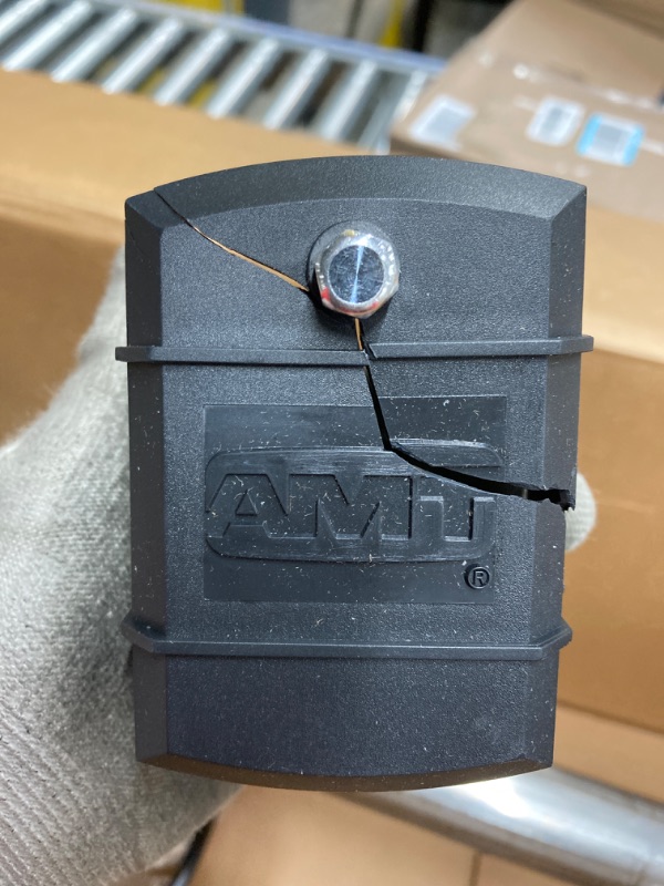 Photo 1 of *BROKEN PIECE & CRACK CASE* AMT Pump 523C-98 Industrial/Commercial Sump Pump, Stainless Steel, 1/2 HP, 1 Phase, 115V, Curve B, 1-1/2" NPT Female Discharge Port 523c-98 1 Phase 65 Gallons Per Minute 1-1/2" NPT Female Discharge Port