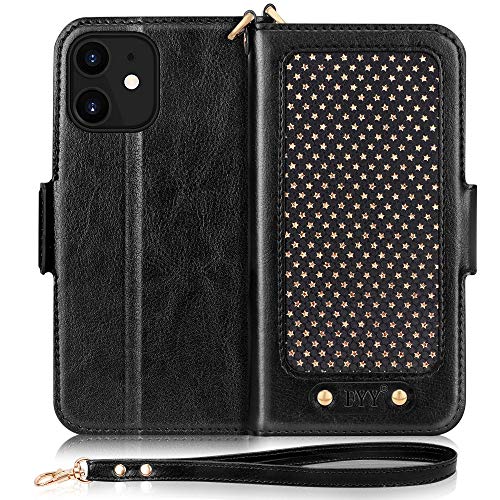 Photo 1 of *BUNDLE ITEMS 3 PACK* FYY Case Compatible for iPhone 12 Mini 5G 5.4", [Kickstand Feature] Luxury PU Leather Wallet Case Flip Folio Cover with [Card Slots] [Wrist Strap] [Note Pocket] for iPhone 12 Mini 5G 5.4" 