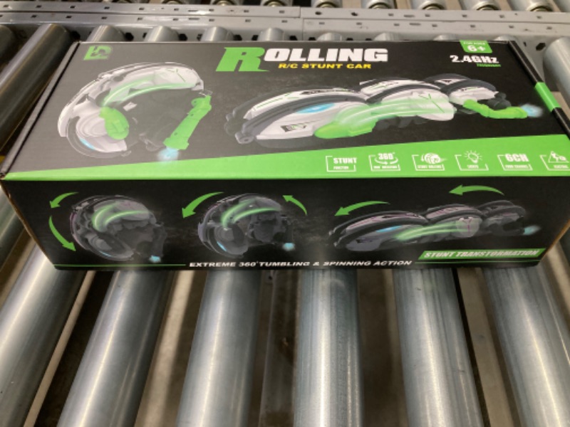 Photo 1 of 2024 Remote Control Car Snake 360° Rolling - RC Stunt Snake Car with LED Lights?2 Batteries 60+min?Indoor/Outdoor Toys for Kids Ages Age 6-12?Gifts for Christmas Birthday
