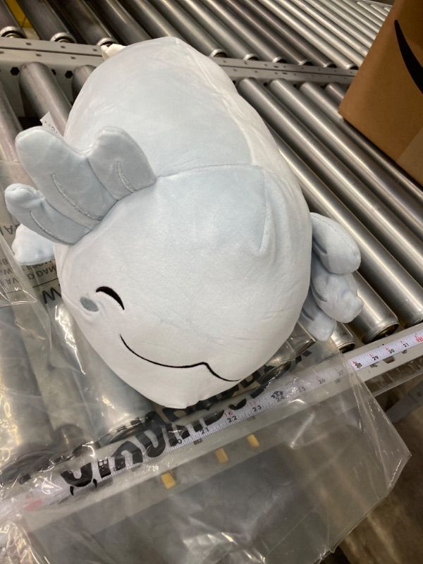 Photo 1 of Niuniu Daddy Axolotl Stuffed Animals Toys for Girls Boys- 20 Inch Cute Plushies for Kids Toddler Teens Blue Axolotl Gifts