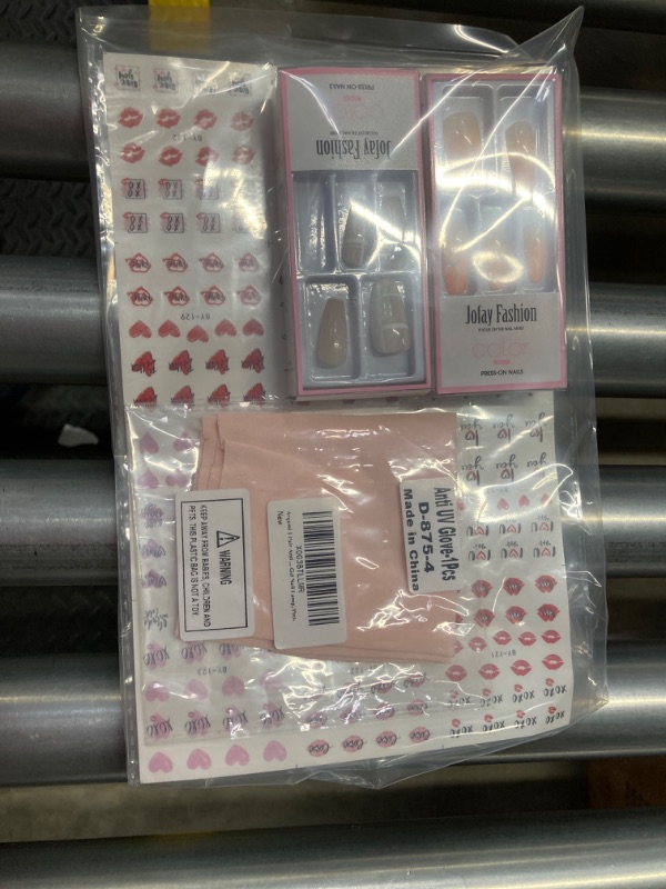 Photo 3 of **NAIL ACCESSORIES**Press on nails, Gloves, Nail Stickers