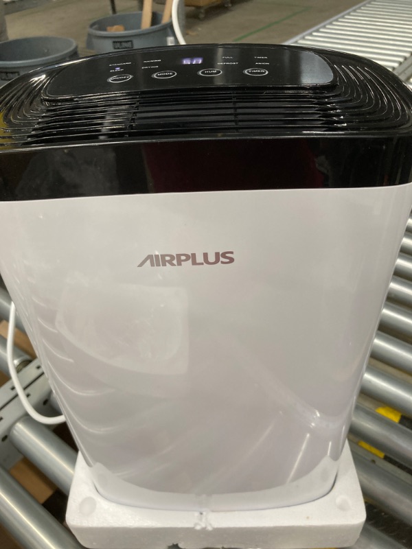 Photo 4 of AIRPLUS 1,500 Sq. Ft 30 Pints Dehumidifier for Home and Basements with Drain Hose(AP1907) 30 Pints A-Rounded