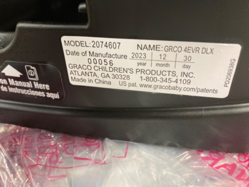 Photo 5 of Graco Fairmont 4ever DLX 4-in-1 Car Seat