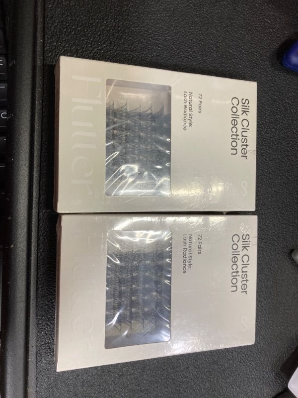Photo 1 of Cashmeren Silk Cluster Lashes, DIY Individual Eyelashes At Home Extensions, Full and Defined Lashes for Chic Medium Glam, Versatile for Party or Everyday, 72 Lash Clusters Lash Radiance, D-14