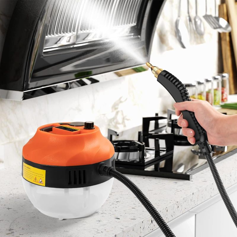 Photo 1 of *** PARTS ONLY *** 2500W Steam Cleaner, High Pressure Steamer for Cleaning, Handheld Portable Steam Cleaners for Home, Steamer for Car, Steam Cleaner for Upholstery, Kitchen, Bathroom, Grout and Tile