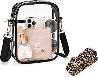 Photo 1 of *** BUNDLE X 3 *** Clear Crossbody Purse Bag - Stadium Approved Concerts Bag