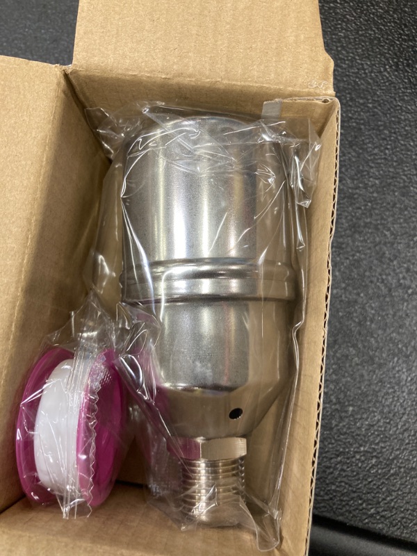 Photo 2 of 304 Stainless Steel Fully Automatic Water Level Control Float Valve, Automatic Water Level Controller for Water Tank, Stainless Steel Mini Float Ball Valve (#A-3/4 inch connector(Upper water intake))